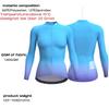 Wulibike Womens Long Sleeve Biking Jersey,Cycle Shirts for Women with Pockets view 4