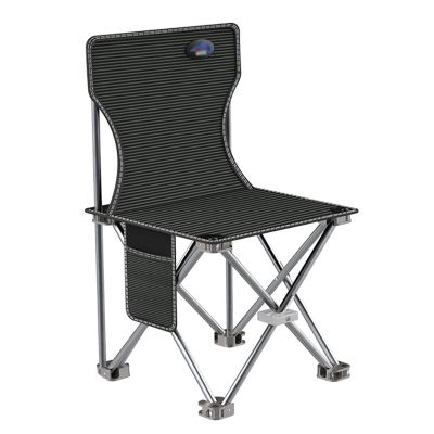 Outdoor Folding Camping Chairs,Portable Fishing Chair,Heavy Duty Supports 550 Lbs,With Ground Bracket, Bait Tray And Connector,for Beach, Fishing, Picnics, Hiking ( Size : 16.5*16.5*27.5inch )