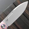 Sitivien ST995 Folding Pocket Knife,Handmade M390 Pearlescent Polishing Blade,Titanium & Carbon Fiber Handle EDC Tool Knife for Outdoor Camping,Hiking,Hunting,Survival(Pink)   view 4