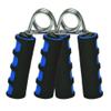 DECHOUS Hand Strength Exercise Tool Heavy Grip Wrist Trainer for Men Hand Grippers Knurled Aluminum Handles (blue) view 1