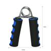 DECHOUS Hand Strength Exercise Tool Heavy Grip Wrist Trainer for Men Hand Grippers Knurled Aluminum Handles (blue) view 4