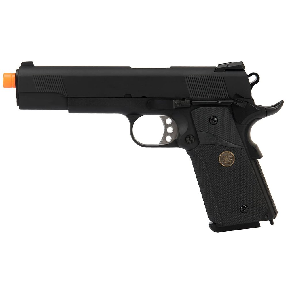 WE Tech 1911 Full Metal MEU Airsoft Gas Blowback Airsoft Pistol (Picatinny Rail/No Picatinny Rail)