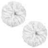 Charque 2 Pack Cheerleading Pom Poms with Four Finger Handle, Colorful Matte Matter Flowe Ball Cheer Poms for School Cheering Dance Team Cheerleading Uniform Accessories Kids Youth Adults Audience view 1