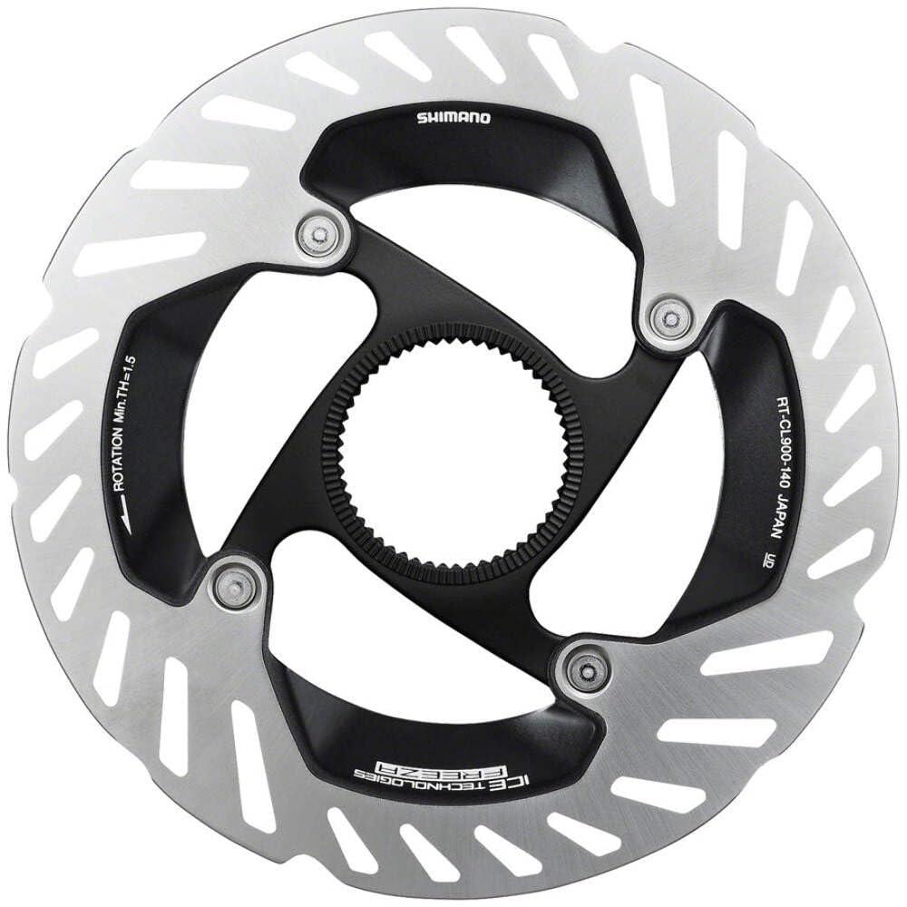 Shimano Rt-Cl900 Rotor - Centerlock Silver, 140Mm