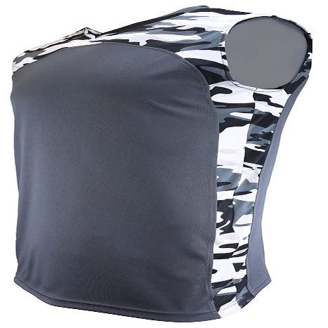 Epic Men's Single Layer Camo Multi-Color Basketball Jersey M