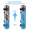 AW Foldable Adjustable Aqua Bag Exercise Water Weight Portable Strength Training Home Gym Workout Cardio Sport Fitness,Camouflage Gray view 3