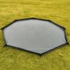 LONGEEK Octagon Camping Tent Carpet Picnic Blanket Ultralight Waterproof view 2