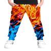 Boys Sweatpants with Pocket Teens Red Flame Graphics Boys 3D Joggers Size 14 Unique Design Boy Jogger Pants Long Trouses 15 16 Years Juniors Casual Sports Clothing view 1
