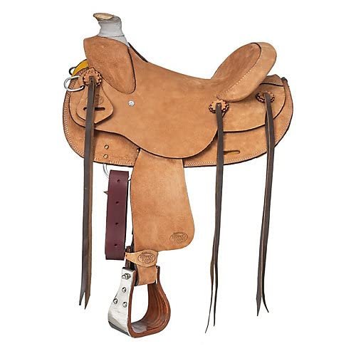 Silver Royal Williston Wade Saddle 17Inch Roughout