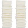 TODO Warm Wool Women's Leg Warmers - above Knee High, Soft (Ecru) view 1