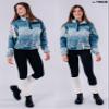 TODO Warm Wool Women's Leg Warmers - above Knee High, Soft (Ecru) view 3