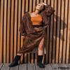 TODO Warm Wool Leg Warmers - above Knee High, Soft, Flexible. (Black) view 3