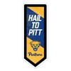 Team Sports America Evergreen NCAA University of Pittsburgh | Ultra-Thin LED Light Wall Sign Decor | Large Pennant Banner | 9 x 23 Inches | Made in the USA view 1