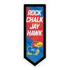 Team Sports America Evergreen NCAA University of Kansas | Ultra-Thin LED Light Wall Sign Decor | Large Pennant Banner | 9 x 23 Inches | Made in the USA view 1