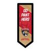 Team Sports America Evergreen NHL Florida Panthers | Ultra-Thin LED Light Wall Sign Decor | Large Pennant Banner | 9 x 23 Inches | Made in the USA view 1