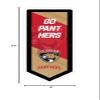 Team Sports America Evergreen NHL Florida Panthers | Ultra-Thin LED Light Wall Sign Decor | Large Pennant Banner | 9 x 23 Inches | Made in the USA view 2