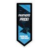 Team Sports America Evergreen NFL Carolina Panthers | Ultra-Thin LED Light Wall Sign Decor | Large Pennant Banner | 9 x 23 Inches | Made in the USA view 2