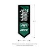 Team Sports America Evergreen NFL New York Jets | Ultra-Thin LED Light Wall Sign Decor | Large Pennant Banner | 9 x 23 Inches | Made in the USA view 3
