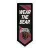 Team Sports America Evergreen NCAA University of Montana | Ultra-Thin LED Light Wall Sign Decor | Large Pennant Banner | 9 x 23 Inches | Made in the USA view 1