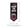 Team Sports America Evergreen NCAA University of Montana | Ultra-Thin LED Light Wall Sign Decor | Large Pennant Banner | 9 x 23 Inches | Made in the USA view 2