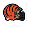 Team Sports America Evergreen NFL Cincinnati Bengals Ultra-Thin LED Light Wall Sign Decor | Full Size Replica Helmet | 19.5 x 15 Inches | Made in the USA view 3