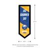 Team Sports America Evergreen NHL Buffalo Sabres | Ultra-Thin LED Light Wall Sign Decor | Large Pennant Banner | 9 x 23 Inches | Made in the USA view 3