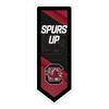 Team Sports America Evergreen NCAA University of South Carolina | Ultra-Thin LED Light Wall Sign Decor | Large Pennant Banner | 9 x 23 Inches | Made in the USA view 1