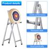 KQSNBG Archery Target Stand Metal Material for Backyard Archery Targets Stand Perfect Accessories view 3