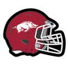 Team Sports America Evergreen NCAA University of Arkansas Ultra-Thin LED Light Wall Sign Decor | Full Size Replica Helmet | 19.5 x 15 Inches | Made in the USA view 1