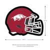 Team Sports America Evergreen NCAA University of Arkansas Ultra-Thin LED Light Wall Sign Decor | Full Size Replica Helmet | 19.5 x 15 Inches | Made in the USA view 2