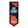 Team Sports America Evergreen NCAA Syracuse University | Ultra-Thin LED Light Wall Sign Decor | Large Pennant Banner | 9 x 23 Inches | Made in the USA view 1