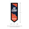 Team Sports America Evergreen NCAA Syracuse University | Ultra-Thin LED Light Wall Sign Decor | Large Pennant Banner | 9 x 23 Inches | Made in the USA view 2