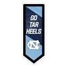 Team Sports America Evergreen NCAA University of North Carolina | Ultra-Thin LED Light Wall Sign Decor | Large Pennant Banner | 9 x 23 Inches | Made in the USA view 1