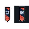 Team Sports America Evergreen NCAA University of Illinois | Ultra-Thin LED Light Wall Sign Decor | Large Pennant Banner | 9 x 23 Inches | Made in the USA view 2