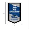 Team Sports America Evergreen NHL Vancouver Canucks | Ultra-Thin LED Light Wall Sign Decor | Large Pennant Banner | 9 x 23 Inches | Made in the USA view 2