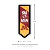 Team Sports America Evergreen NCAA University of Minnesota | Ultra-Thin LED Light Wall Sign Decor | Large Pennant Banner | 9 x 23 Inches | Made in the USA view 2