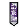 Team Sports America Evergreen NCAA Texas Christian University | Ultra-Thin LED Light Wall Sign Decor | Large Pennant Banner | 9 x 23 Inches | Made in the USA view 1