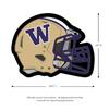 Team Sports America Evergreen NCAA University of Washington Ultra-Thin LED Light Wall Sign Decor | Full Size Replica Helmet | 19.5 x 15 Inches | Made in the USA view 2
