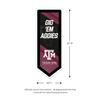 Team Sports America Evergreen NCAA Texas A&M | Ultra-Thin LED Light Wall Sign Decor | Large Pennant Banner | 9 x 23 Inches | Made in the USA view 2