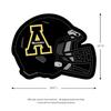 Team Sports America Evergreen NCAA Appalachian State University Ultra-Thin LED Light Wall Sign Decor | Full Size Replica Helmet | 19.5 x 15 Inches | Made in the USA view 2