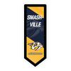Team Sports America Evergreen NHL Nashville Predators | Ultra-Thin LED Light Wall Sign Decor | Large Pennant Banner | 9 x 23 Inches | Made in the USA view 1