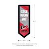 Team Sports America Evergreen NHL Carolina Hurricanes | Ultra-Thin LED Light Wall Sign Decor | Large Pennant Banner | 9 x 23 Inches | Made in the USA view 3