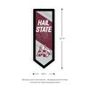 Team Sports America Evergreen NCAA Mississippi State University | Ultra-Thin LED Light Wall Sign Decor | Large Pennant Banner | 9 x 23 Inches | Made in the USA view 2