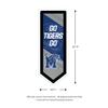 Team Sports America Evergreen NCAA University of Memphis | Ultra-Thin LED Light Wall Sign Decor | Large Pennant Banner | 9 x 23 Inches | Made in the USA view 2
