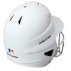 Rawlings | COOLFLO HIGHLIGHTER Batting Helmet | Face Guard Included | One Size Fits Most 6 1/2"-7 1/2" | Matte White view 3