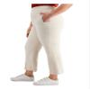 Bar III Womens Plus Hight Waist Pull On High-Waist Pants Beige 18W view 3