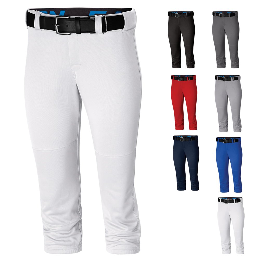 Easton | PRO ELITE Fastpitch Softball Pants | White | Youth Medium