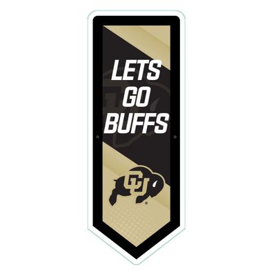 Team Sports America Evergreen NCAA University of Colorado | Ultra-Thin LED Light Wall Sign Dcor | Large Pennant Banner | 9 x 23 Inches | Made in USA