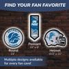 Team Sports America Evergreen NFL Detroit Lions Ultra-Thin LED Light Wall Sign Dcor | Full Size Replica Helmet | - 19.5 x 15 Inches | Made in USA view 4