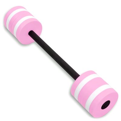 Trademark Innovations 30" Aqua Fitness Swim Bar with Padded Grip (Dark Pink)